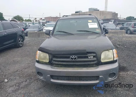 2001 Toyota Sequoia Sr5 V8 from USA, damaged, VIN 5TDBT44A71S051262